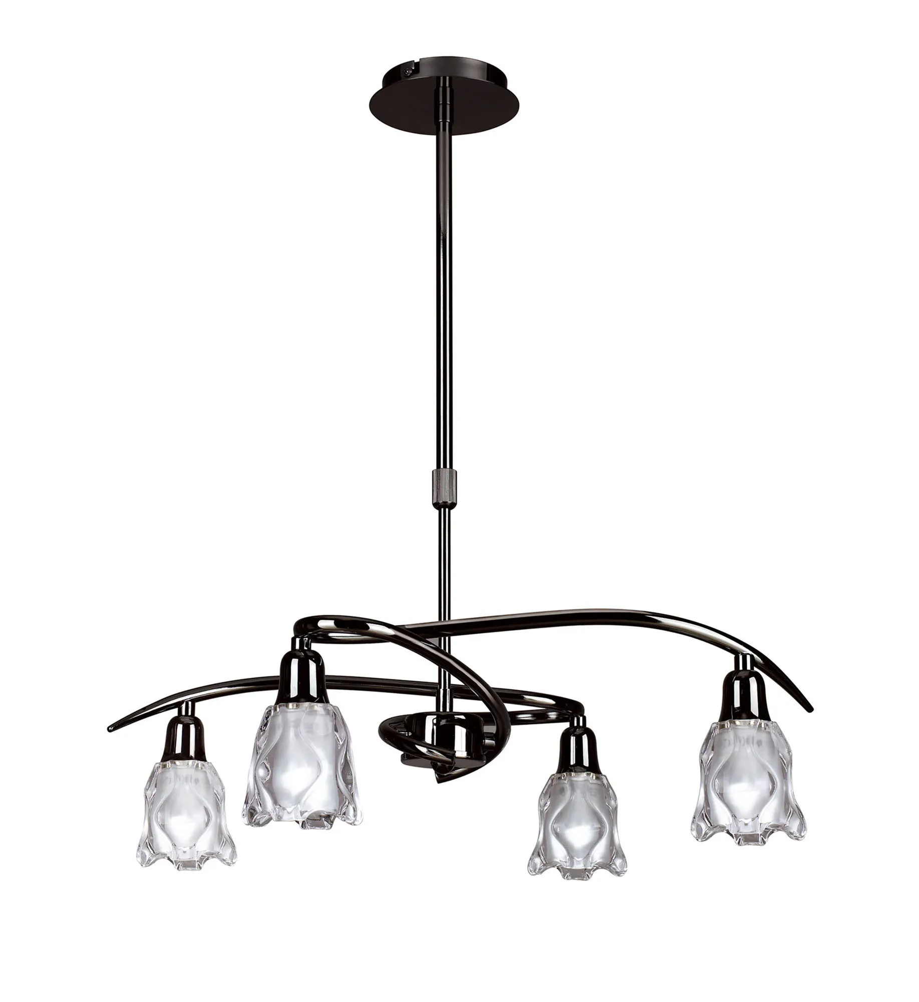 M8622BC/1  Amel BC Telescopic/Semi Flush 4 Light